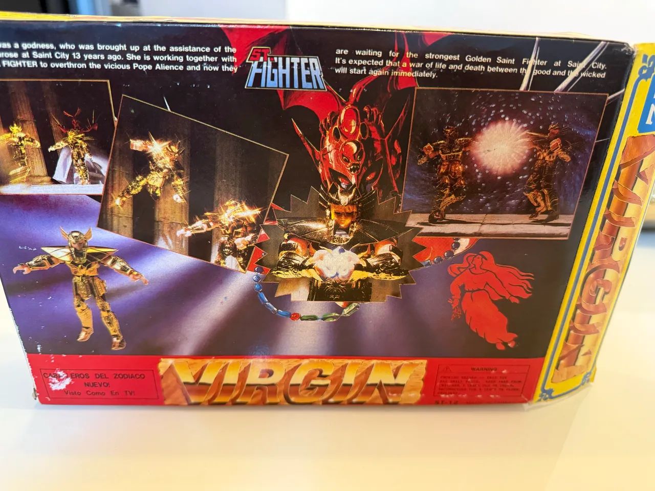 Cavaleiros do Zodíaco St. Fighter Virgem- Completo - Antiguidades
