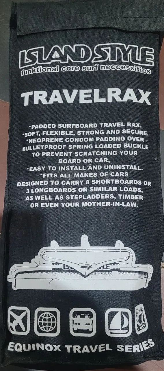Travel Rax para LongBoard ou surfboard