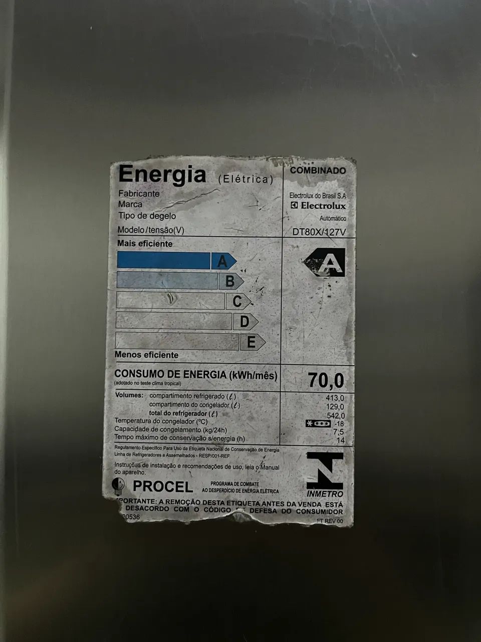 Geladeira Eletrolux 542l - Foto 4