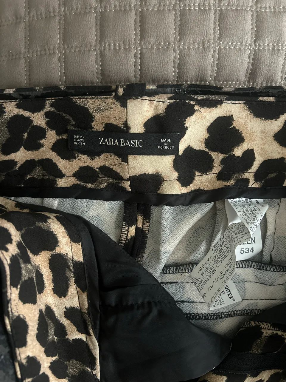 Short Onça da Zara XS (PP) FRETE GRÁTIS  - Foto 3