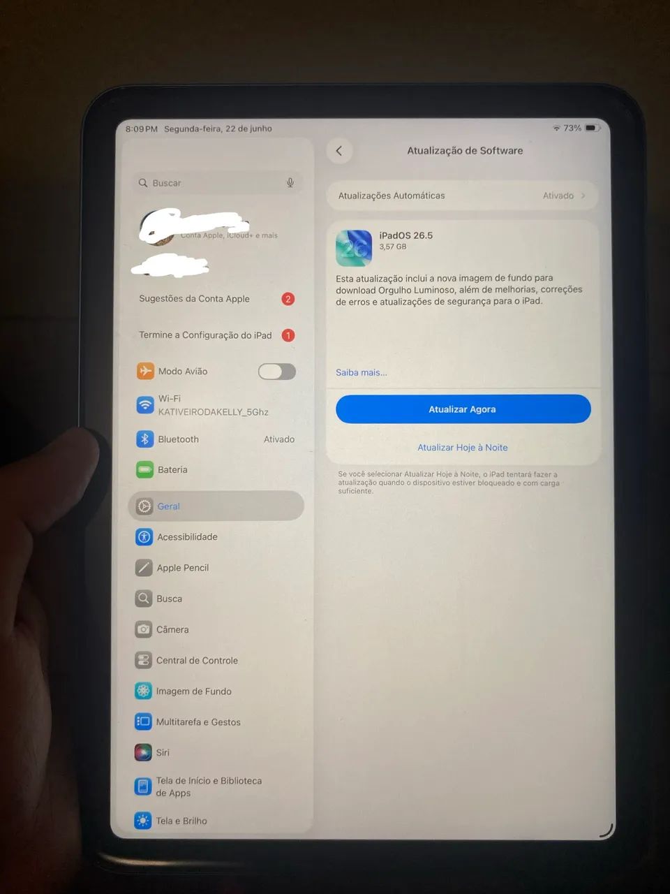 iPad 10a Geração Azul 64GB - Excelente Estado + Acessórios - Foto 2
