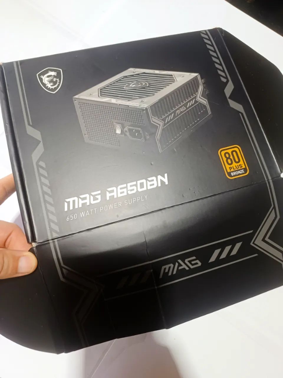 Fonte MSI MAG 650W A650BN - 80 Plus Bronze - Foto 4