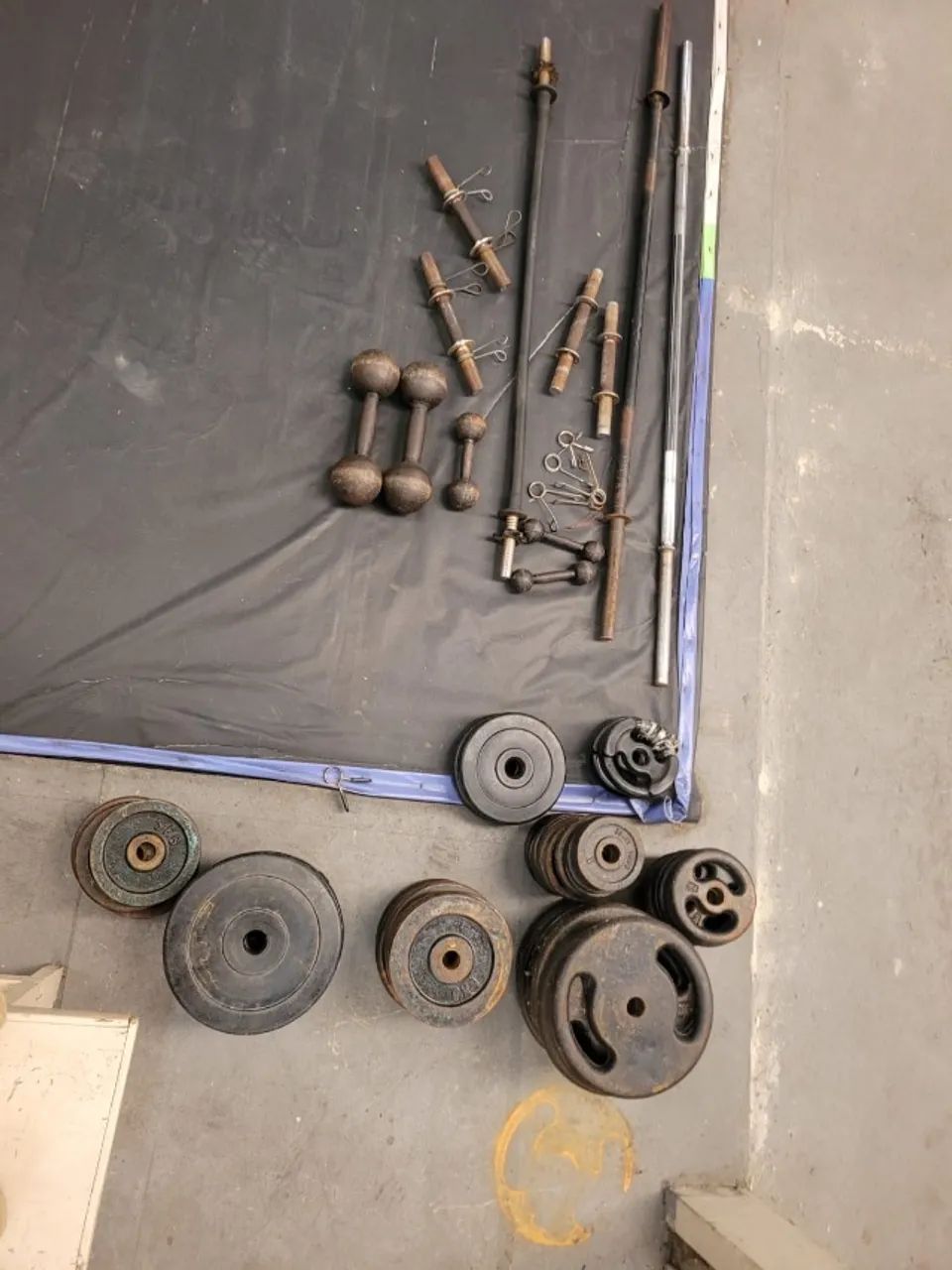 Halteres para treino