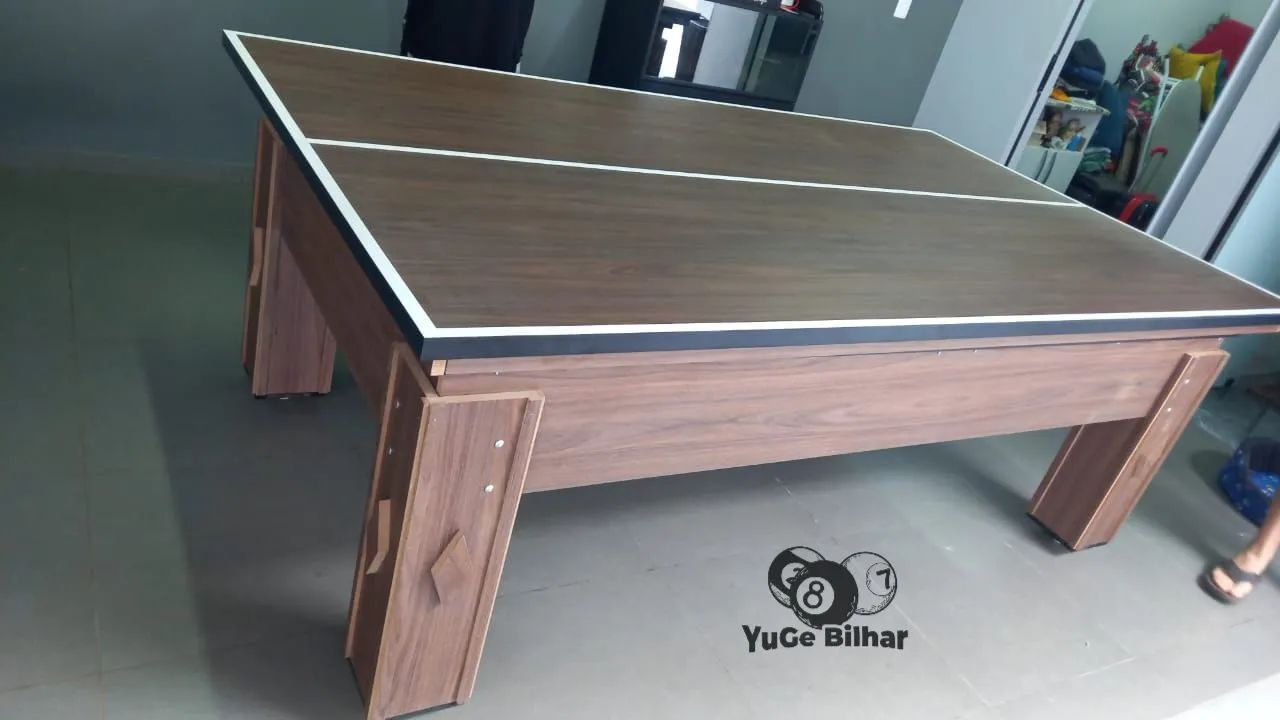 Mesa de sinuca acompanha acessórios campo pedra ardósia  - Foto 2