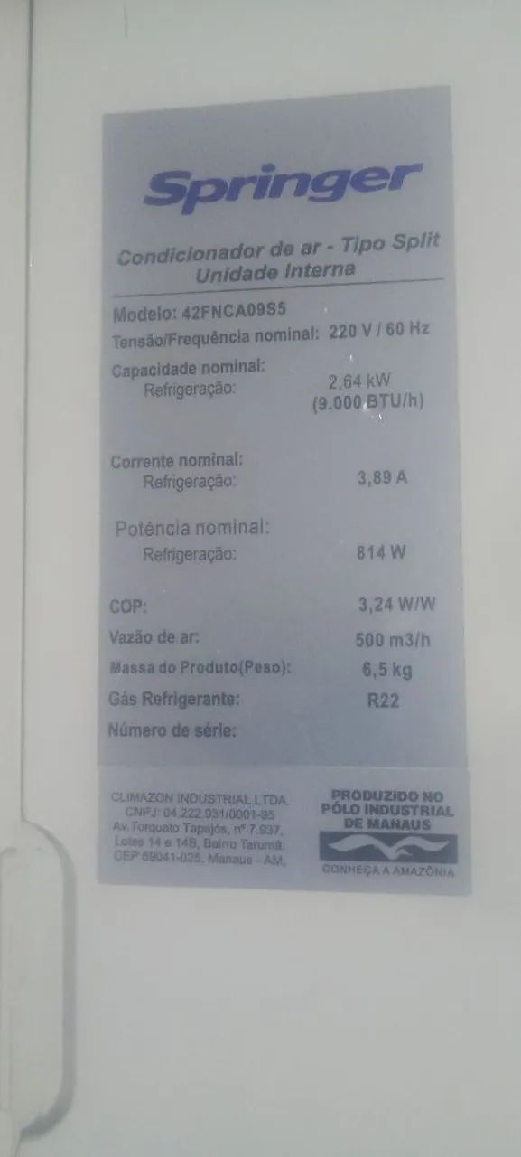 Ar-condicionado frente  - Foto 3