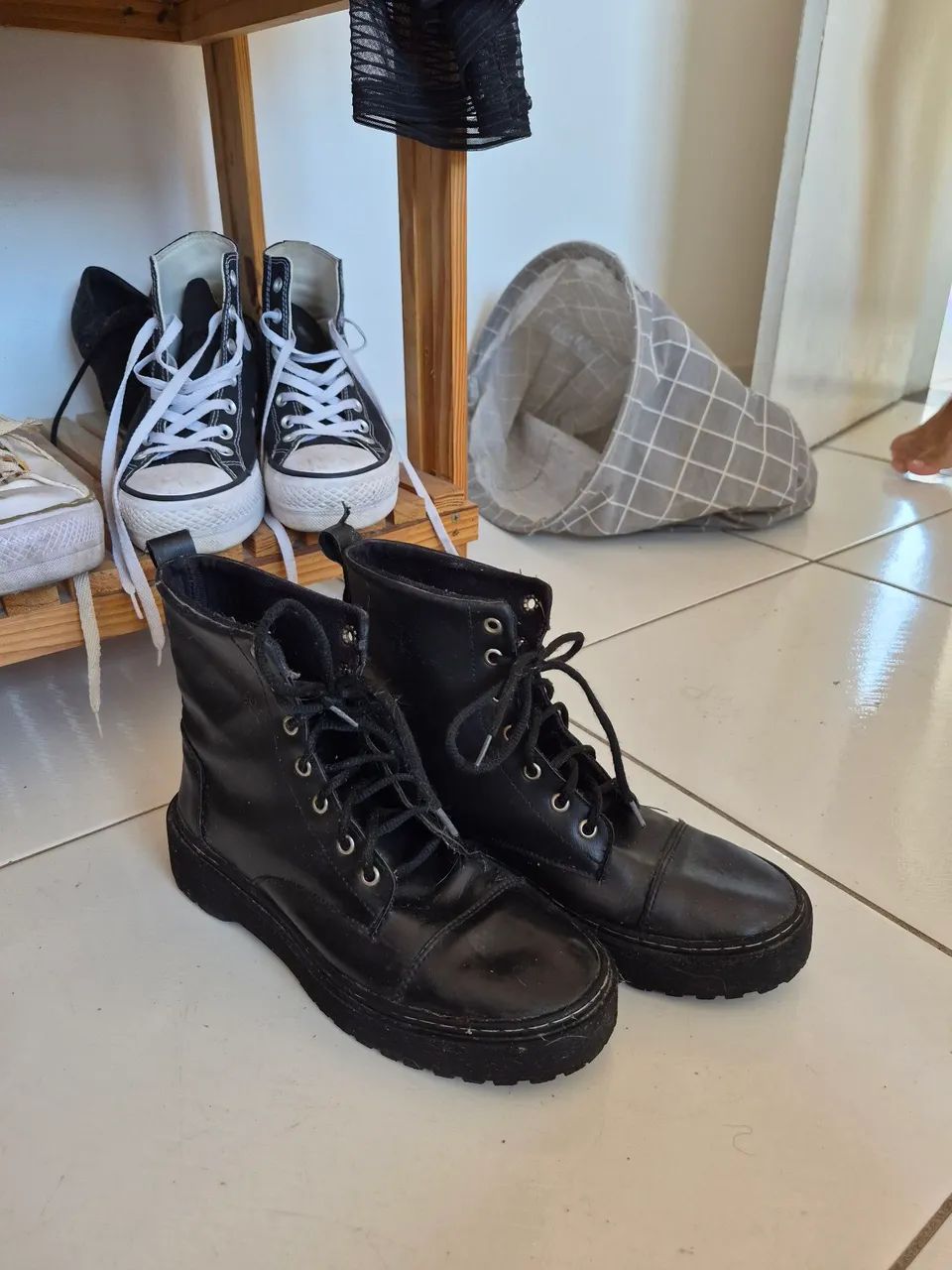 Bota Coturno 37/38