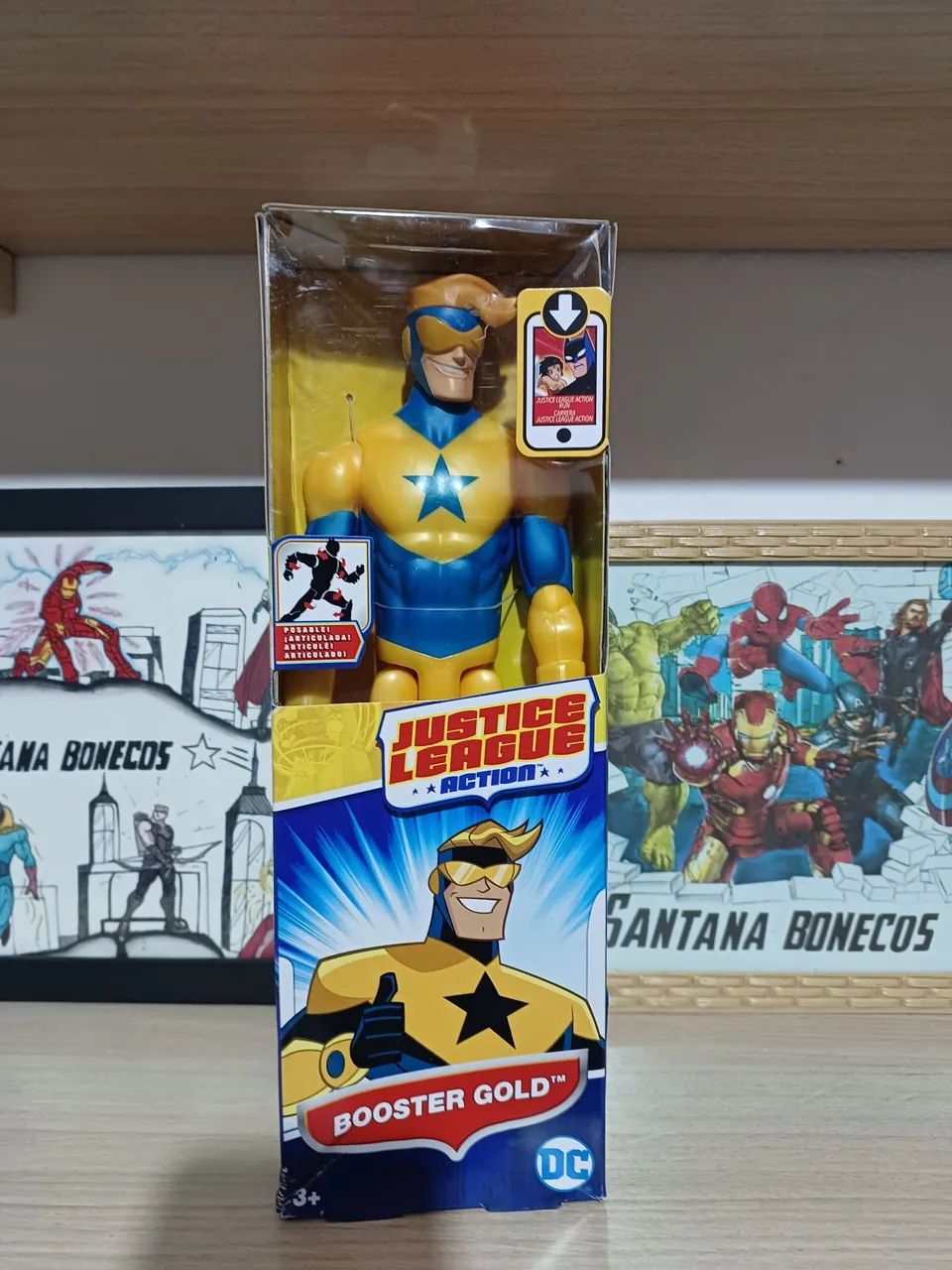 Gladiador dourado 30cm original marca Hasbro  - Foto 3