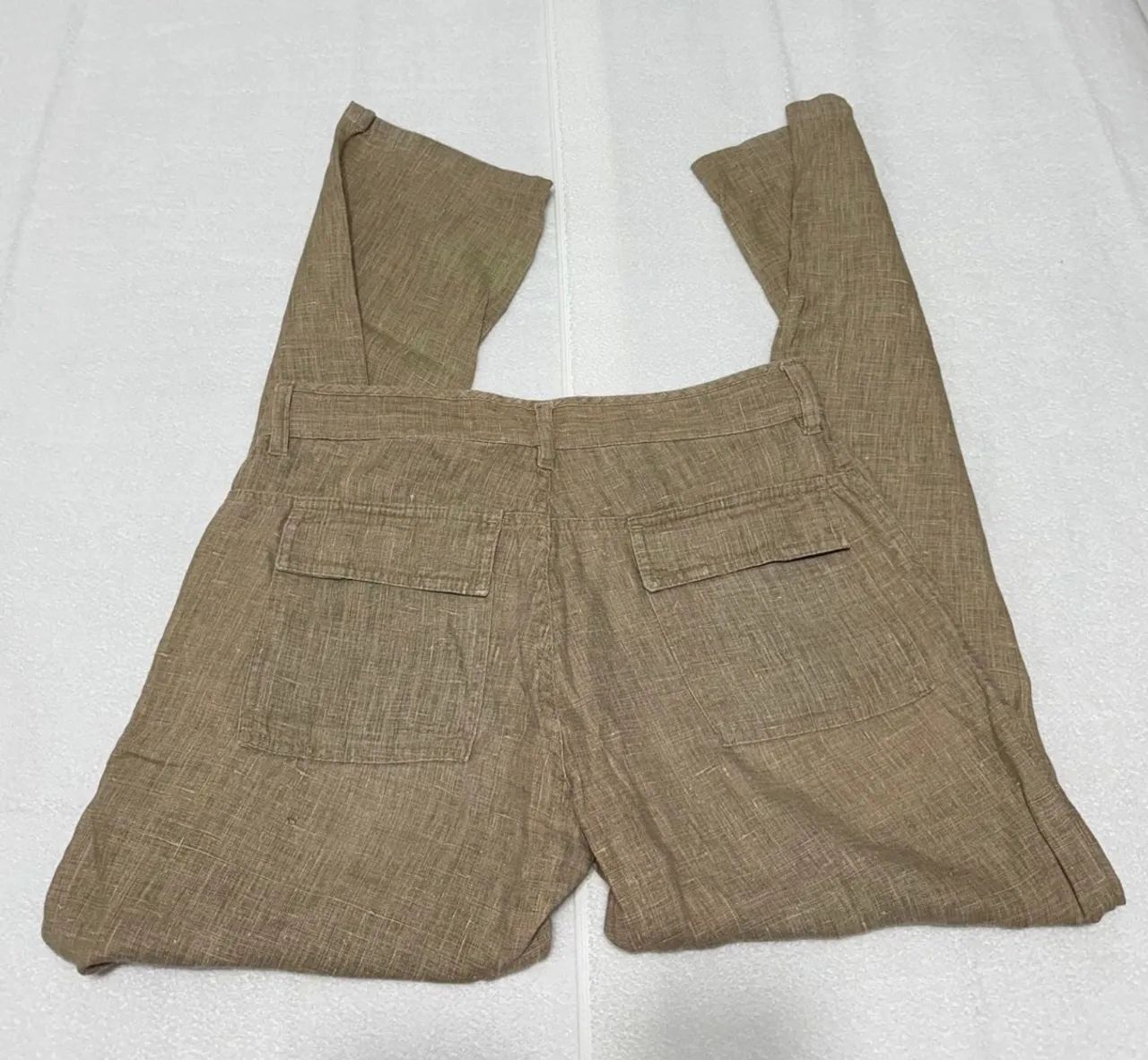 Calça Zara Man Linho  - Foto 4