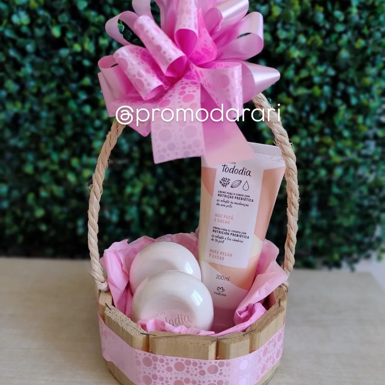Cesta presente feminino Natura 