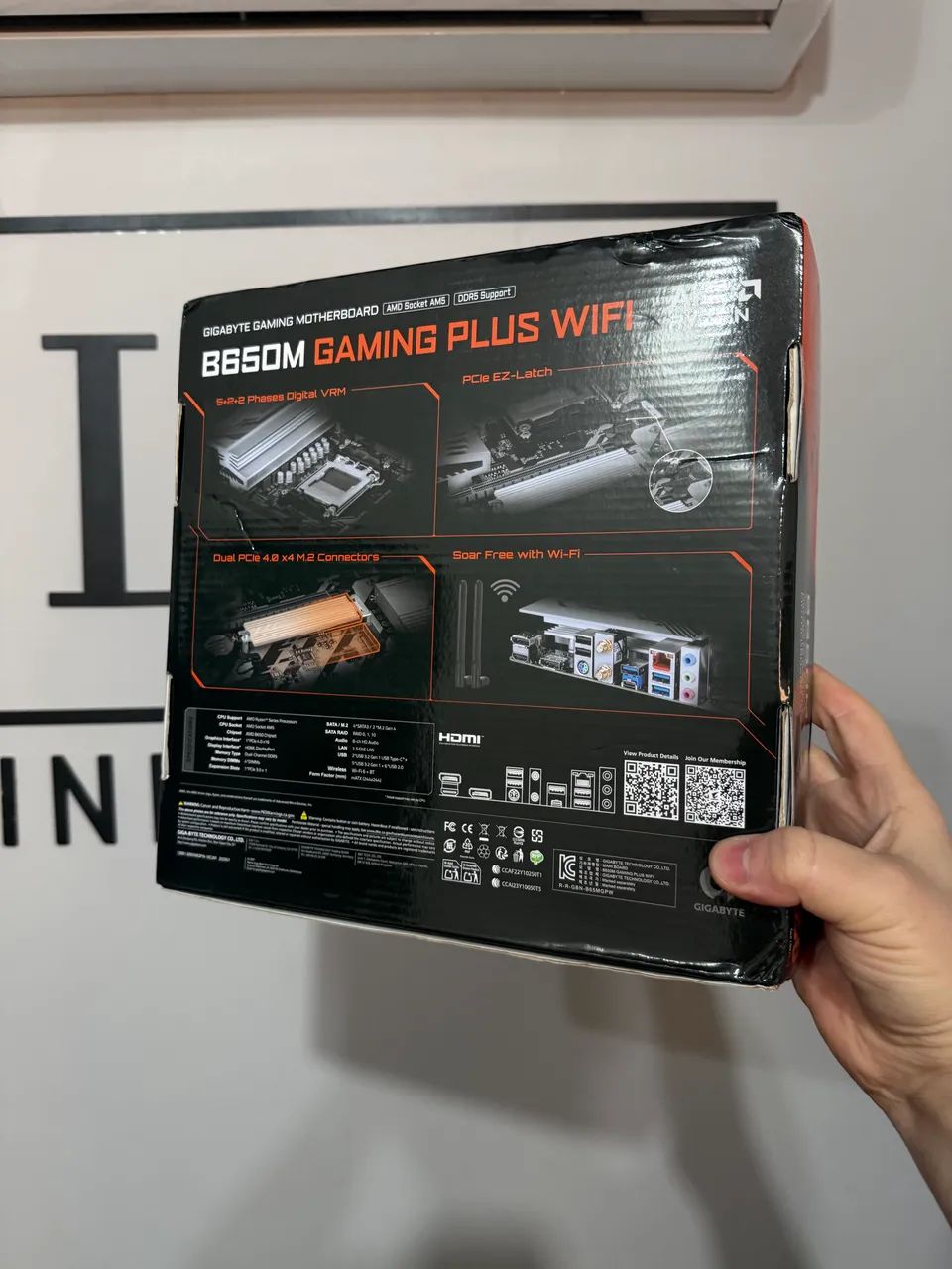 Kit ryzen 7 7700 8/16 + b650m-plus gaming wifi - Foto 4