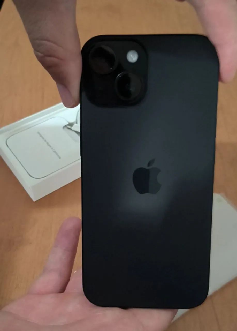 iPhone 15 256GB Black Bateria 100% - Foto 3