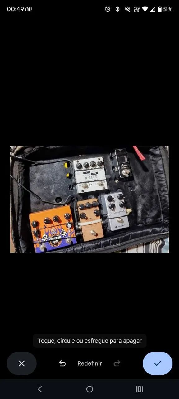 Pedais de guitarra 