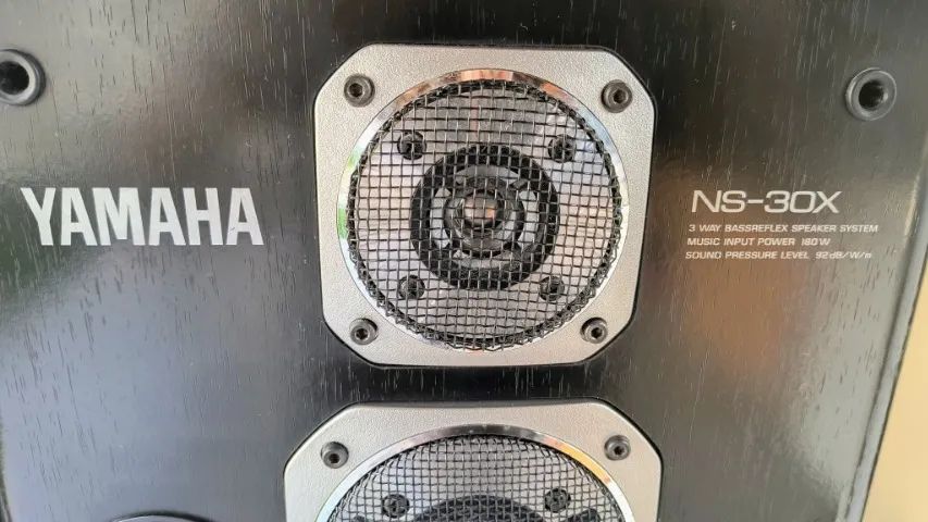 CAIXAS ACÚSTICAS YAMAHA NS-30X - IMPECÁVEIS -  - Foto 3