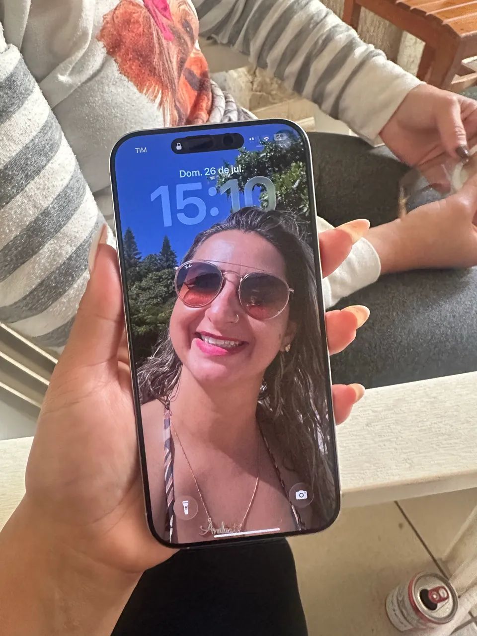 Vendo iPhone 16 pro Max branco bateria 95%