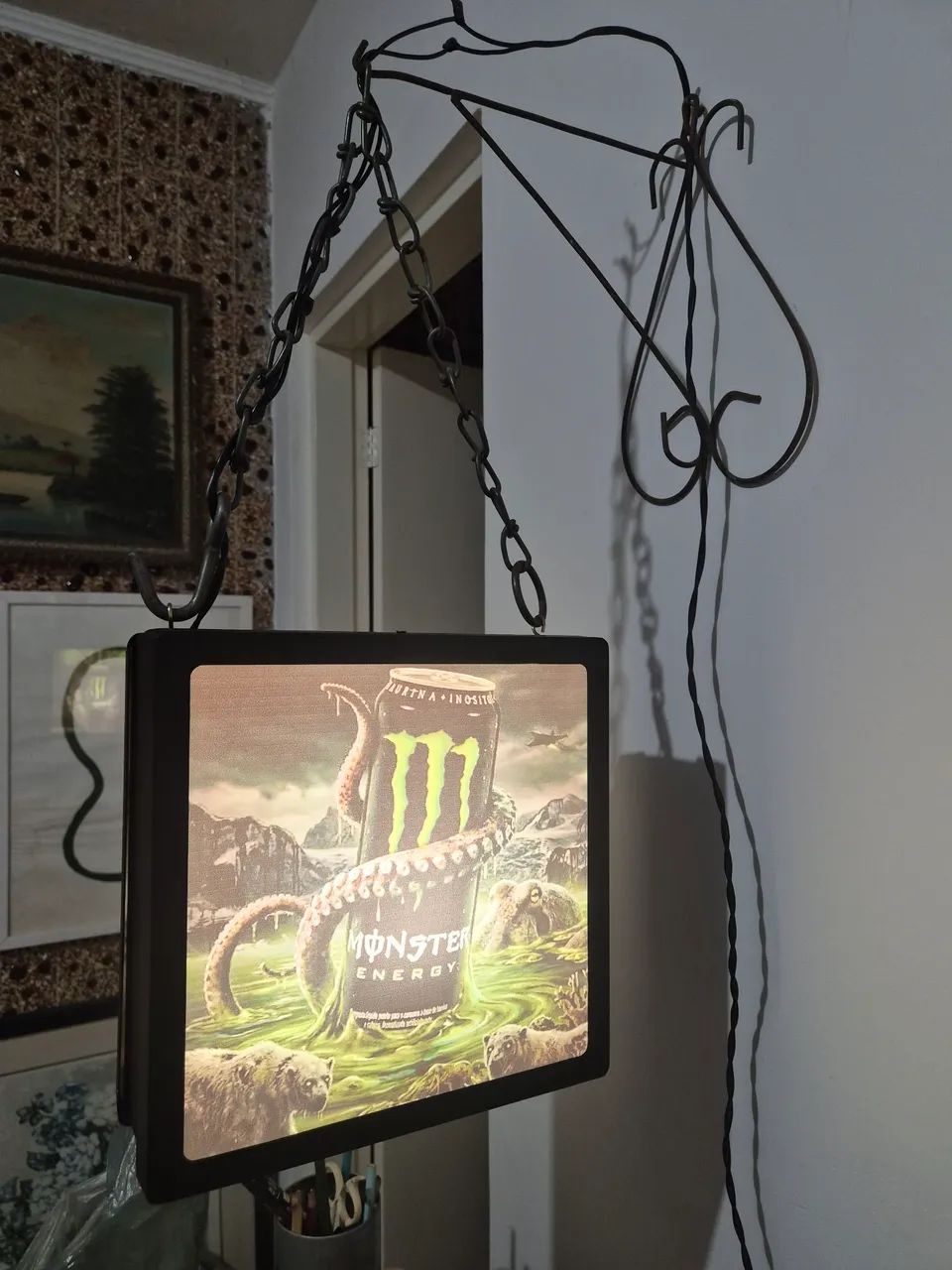 Luminária moster