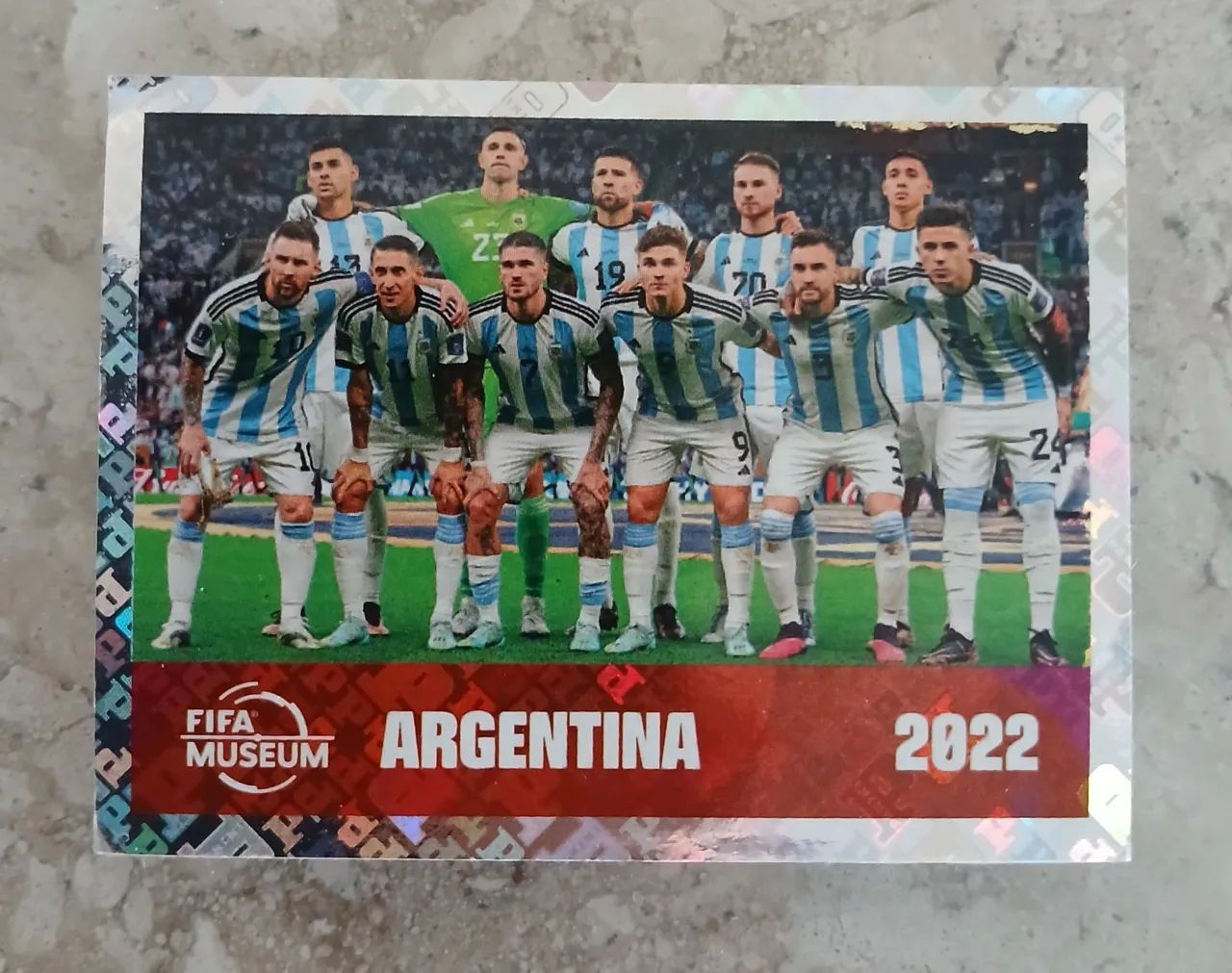 Figurinhas da Copa 2026 ( Argentina de 2022)