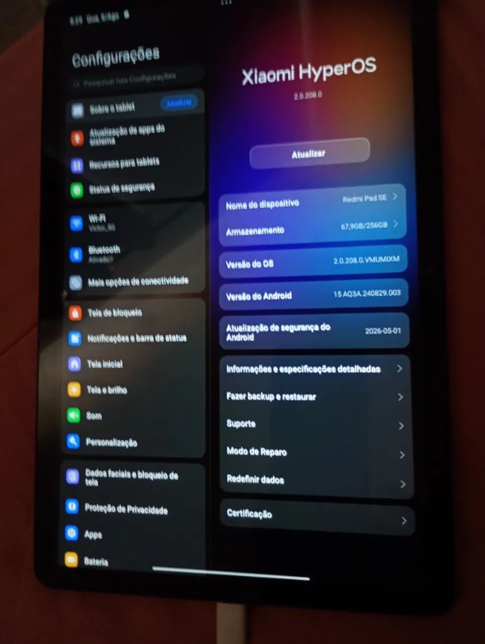 Tablet Xiomi Redimi Se 256 gb, 8gb RAM  - Foto 2
