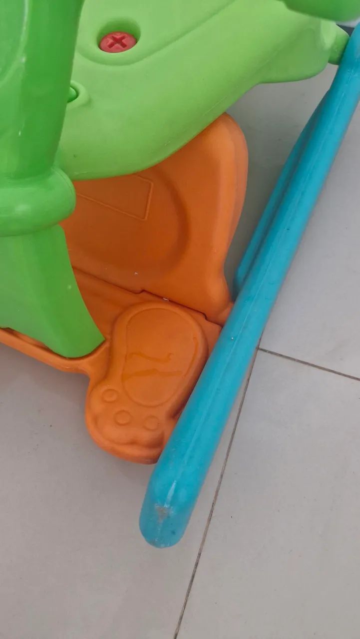 Gangorra e cadeira infantil 2 em 1 - Foto 5