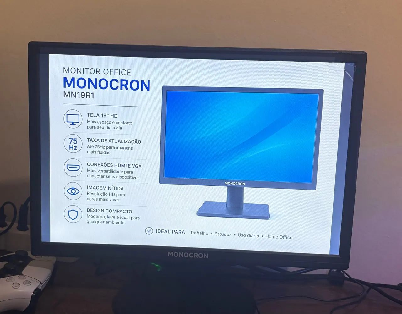 Monitor 19" HD