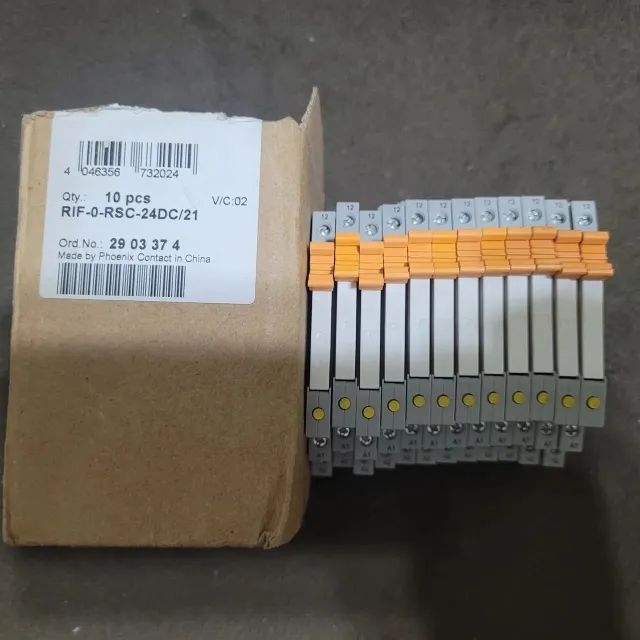 Componentes de automação industrial novos e em excelente estado. - Foto 2