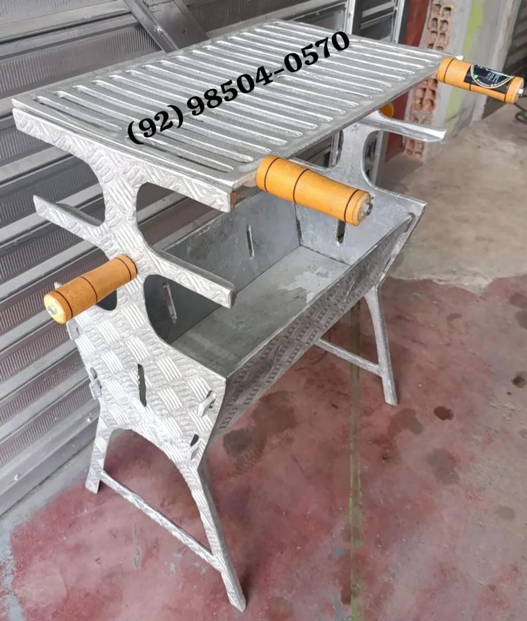 Churrasqueira de aluminio  - Foto 3