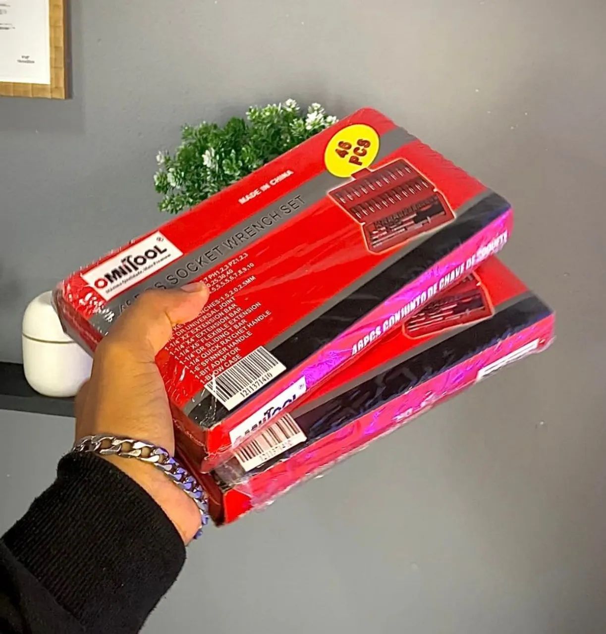 Kit de Ferramentas Completo (Catraca + Bits) - Prático e Versátil! ? - Foto 5