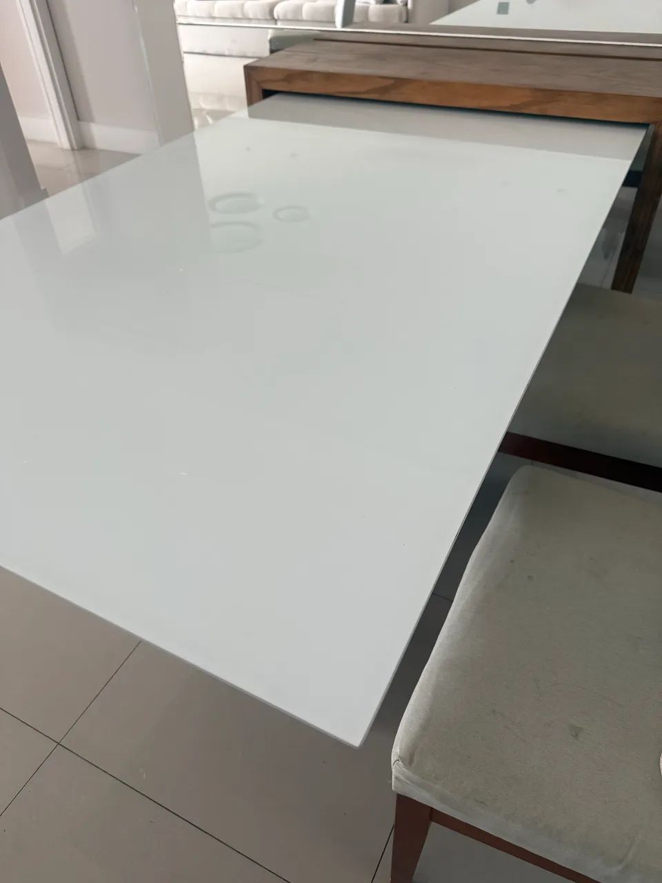 Mesa vidro + laca 150x90cm - Foto 2