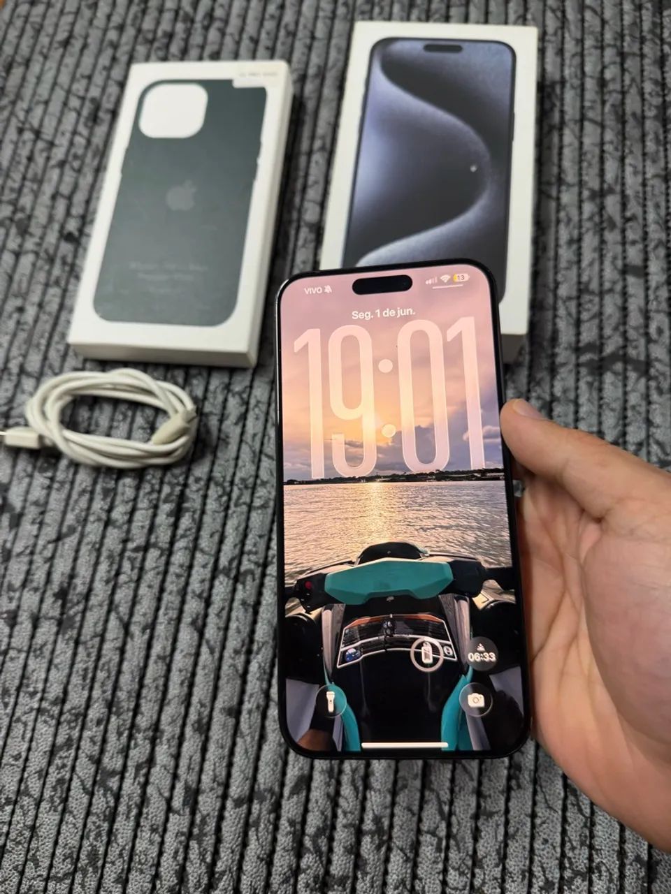 iPhone 15 Pro Max 256GB SIMフリー　20725 iPhone 15 Pro Max 256gb - Celulares e Smartphones - Ceilândia