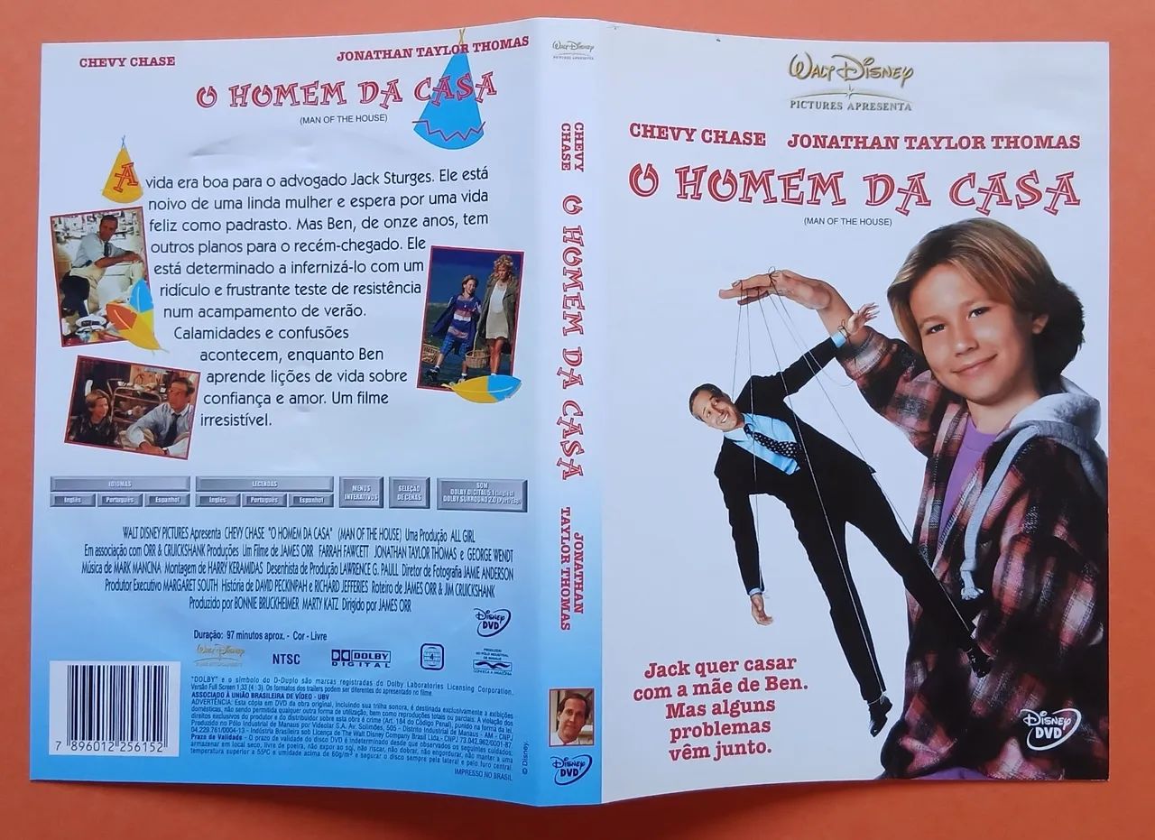 Dvd O Homem da Casa - Walt Disney  - Foto 3