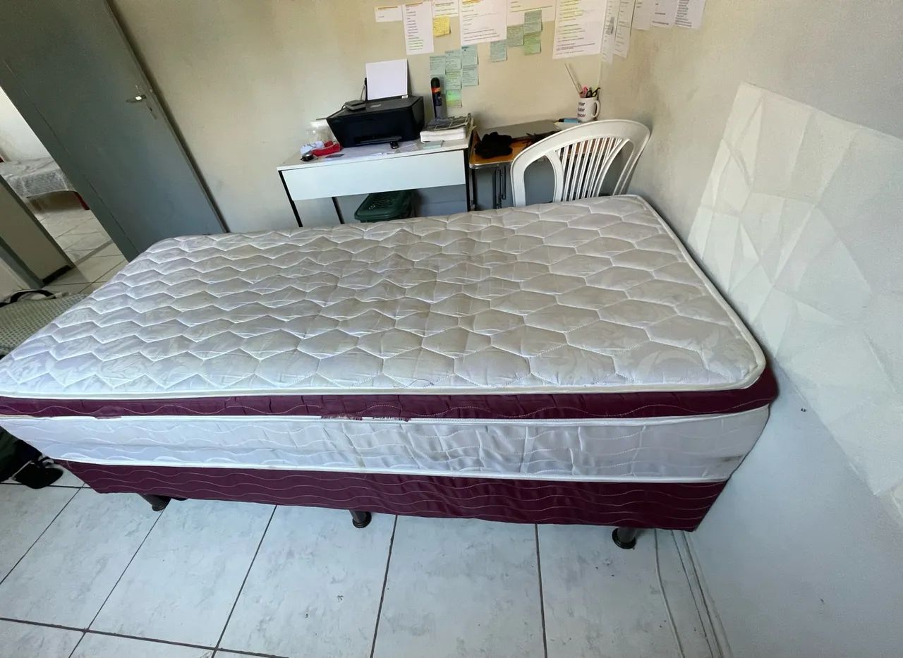 Cama box solteiro com molas  - Foto 3