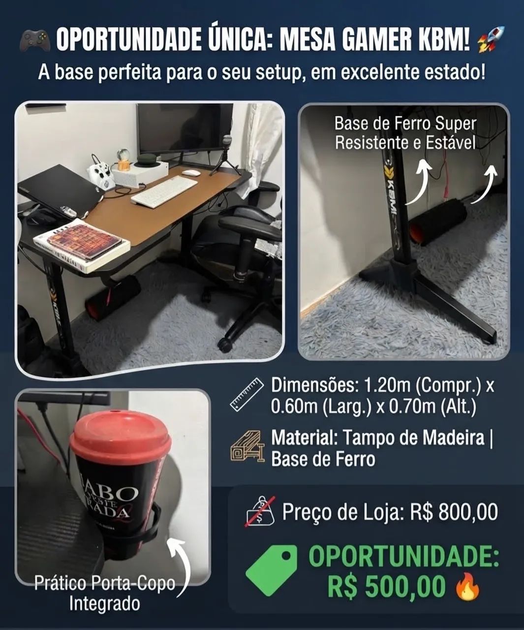 Mesa Gamer  - Foto 2