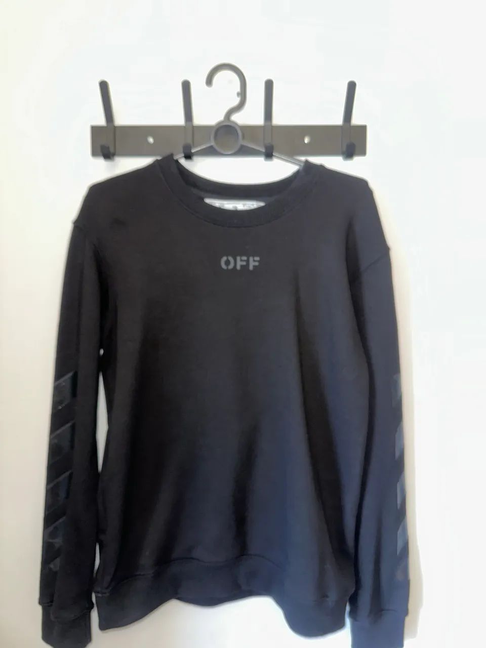 Moletom off white preto  - Foto 2