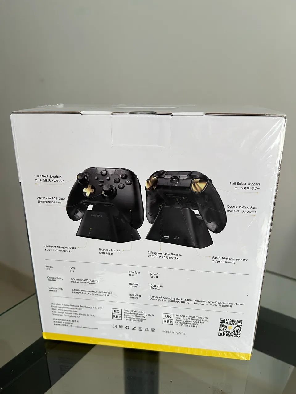 CONTROLE GAMER EASYSMX D05 HALL EFFECT - Foto 2