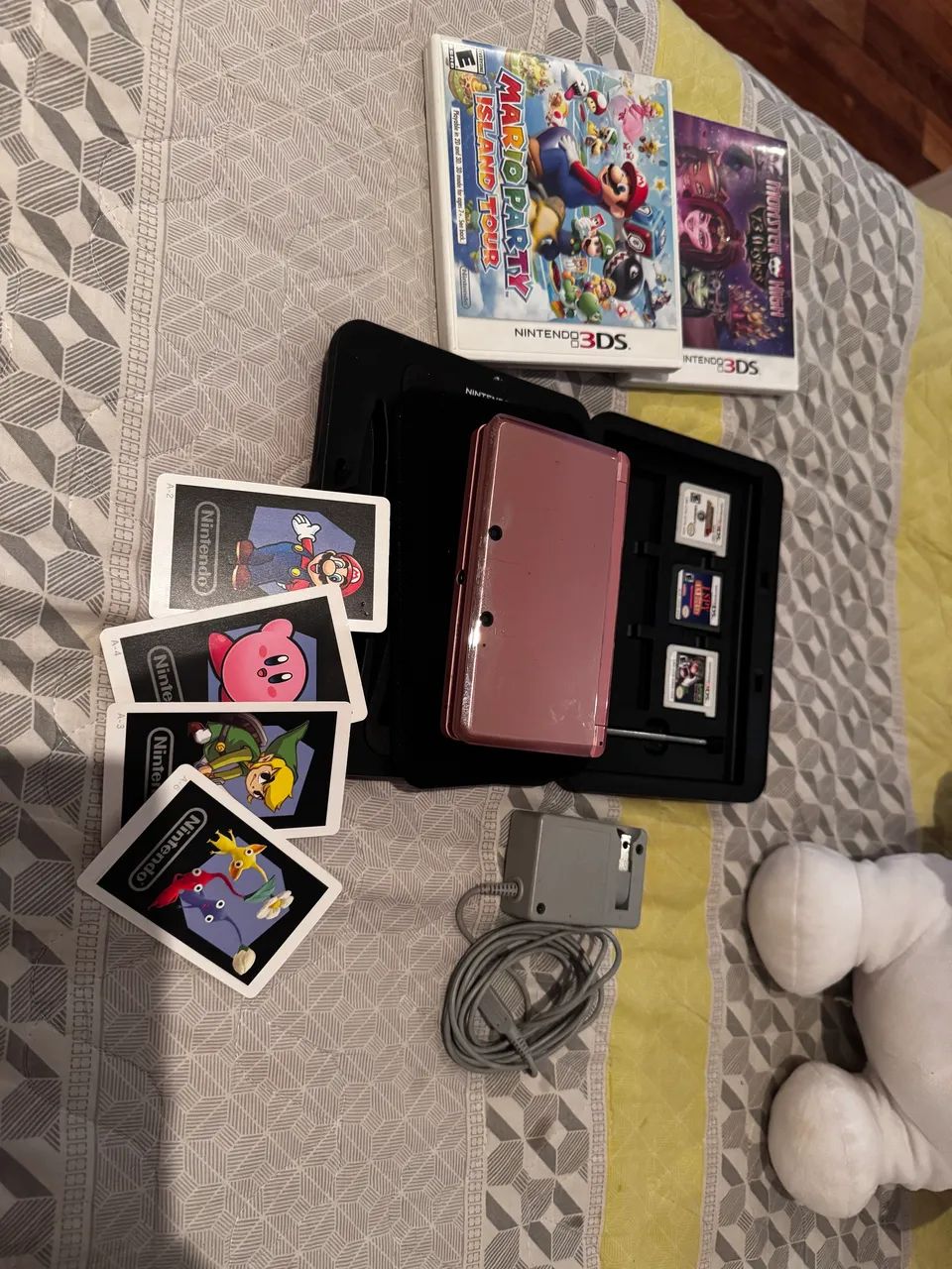 Nintendo 3DS Rosa Completo + Jogos Originais - Consoles de Vídeo