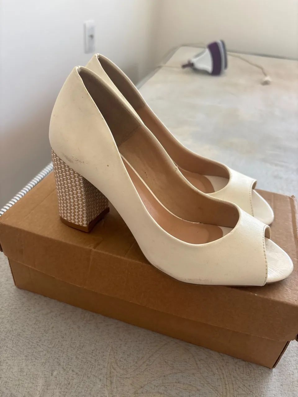 Scarpin branco  - Foto 2