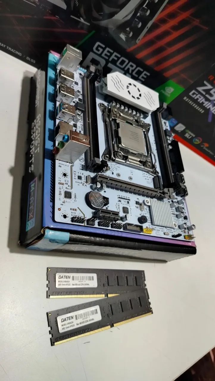 Kit Xeon 2680 V4 + x99 + 16GB RAM - Foto 3