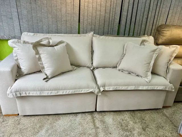 Sofá Cama Dublin 2,40 Cm Confort Lar - Fácil Distribuição