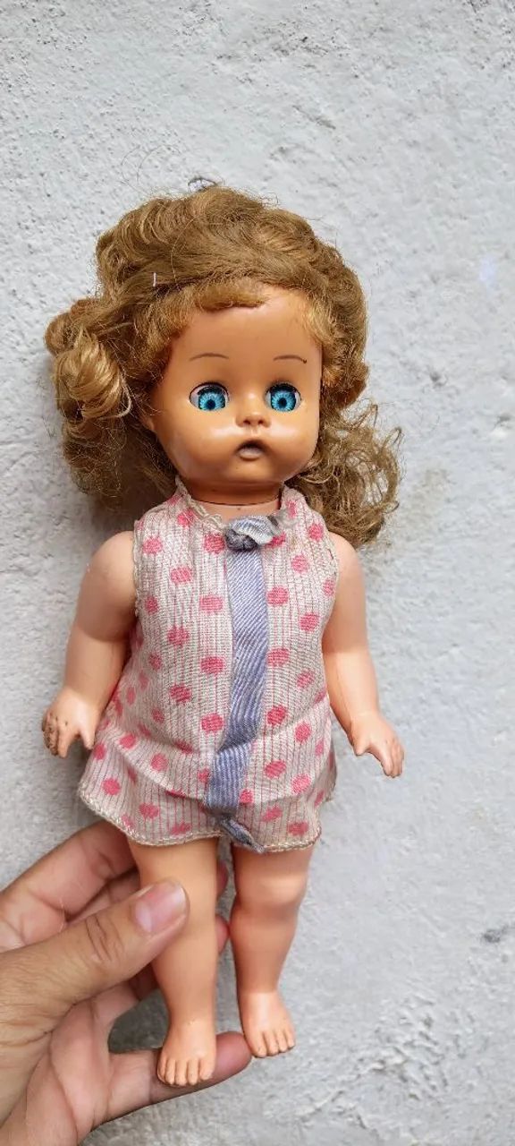 Boneca estrela antiga pupi