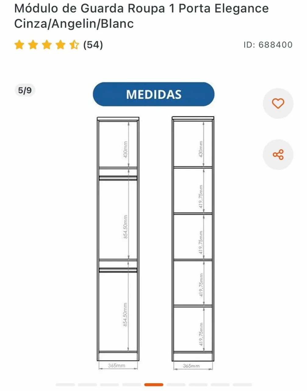 Guarda roupa modular - Foto 3