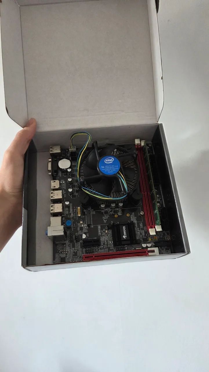 Placa mae vx pro h81xg M2 +Intel Core +ram  - Foto 2