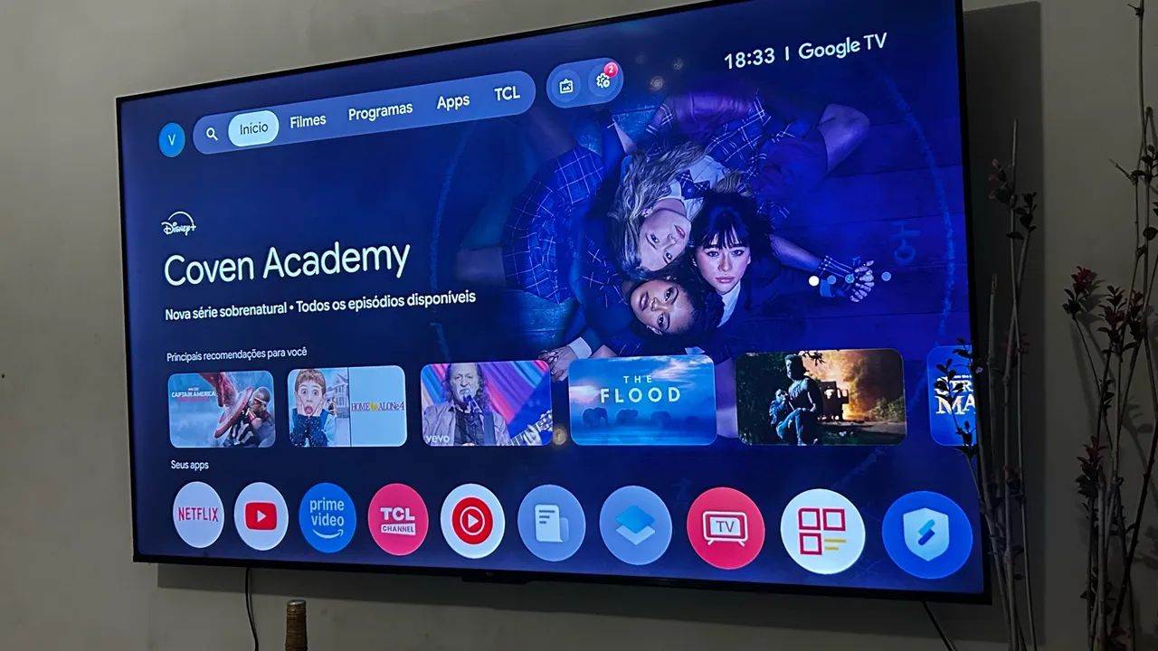Smart TV TCL Google TV 4K - Excelente Estado?