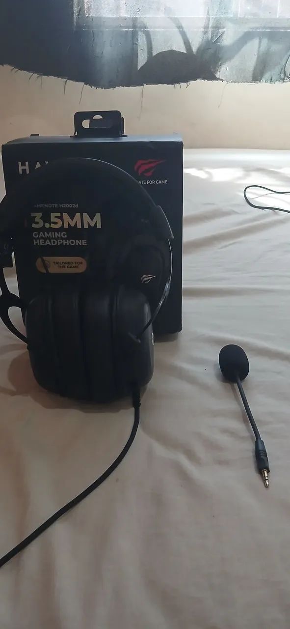 Fone gamer havvit preto  - Foto 3