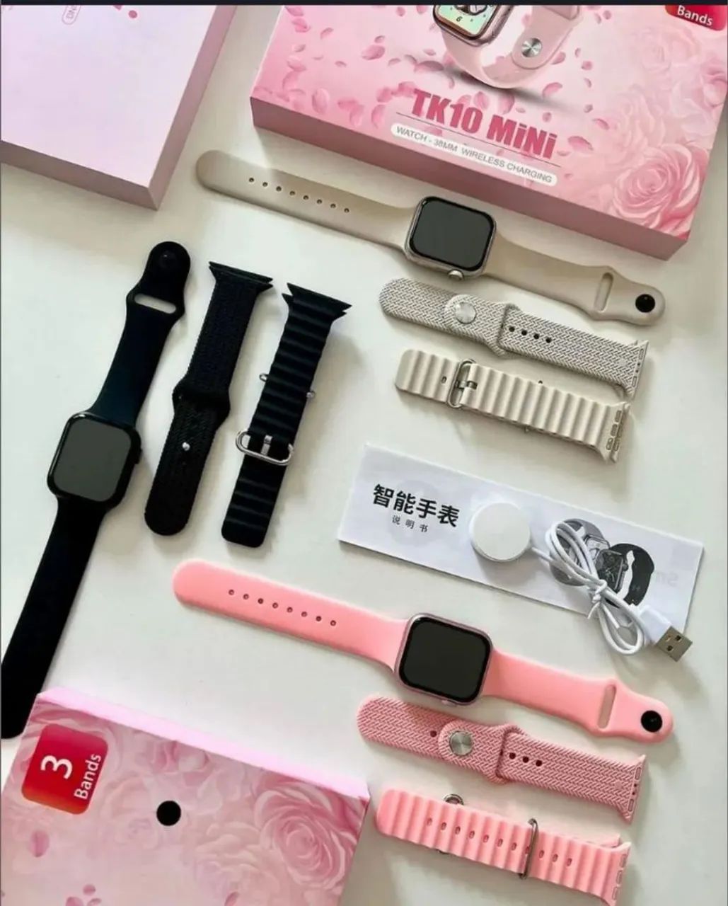 Smartwatch TK10 MINI + Fone Bluetooth - Foto 3