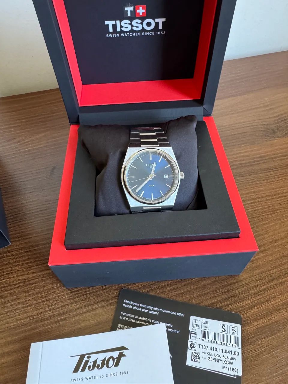 Relógio Tissot PRX Azul Quartz 40mm - Foto 2
