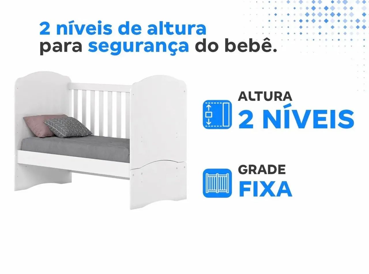 Berço 3 em 1 novo  - Foto 4