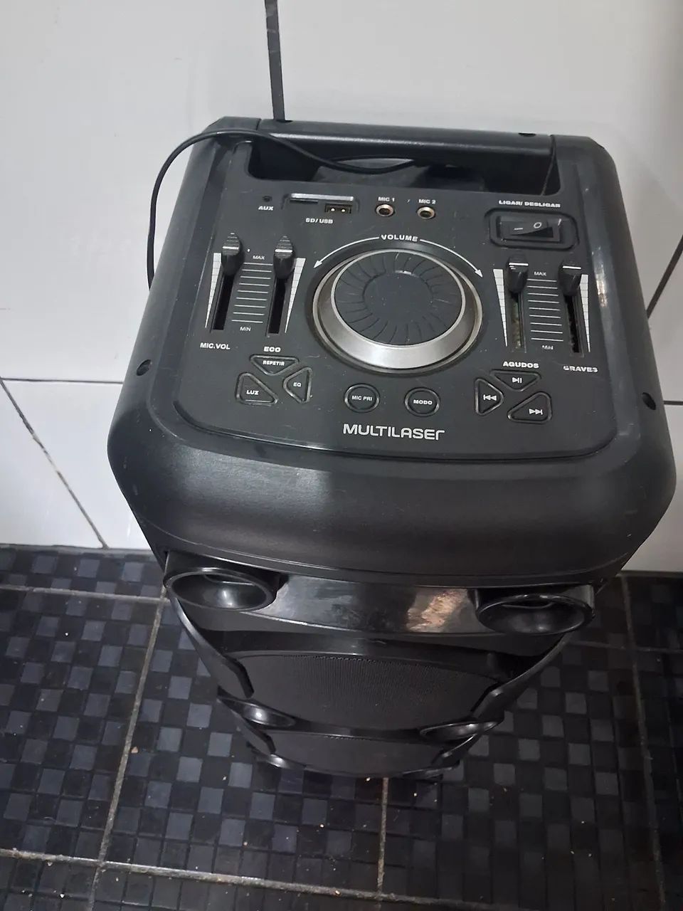 Caixa Bluetooth Multilaser MINI TORRE 900W SP380