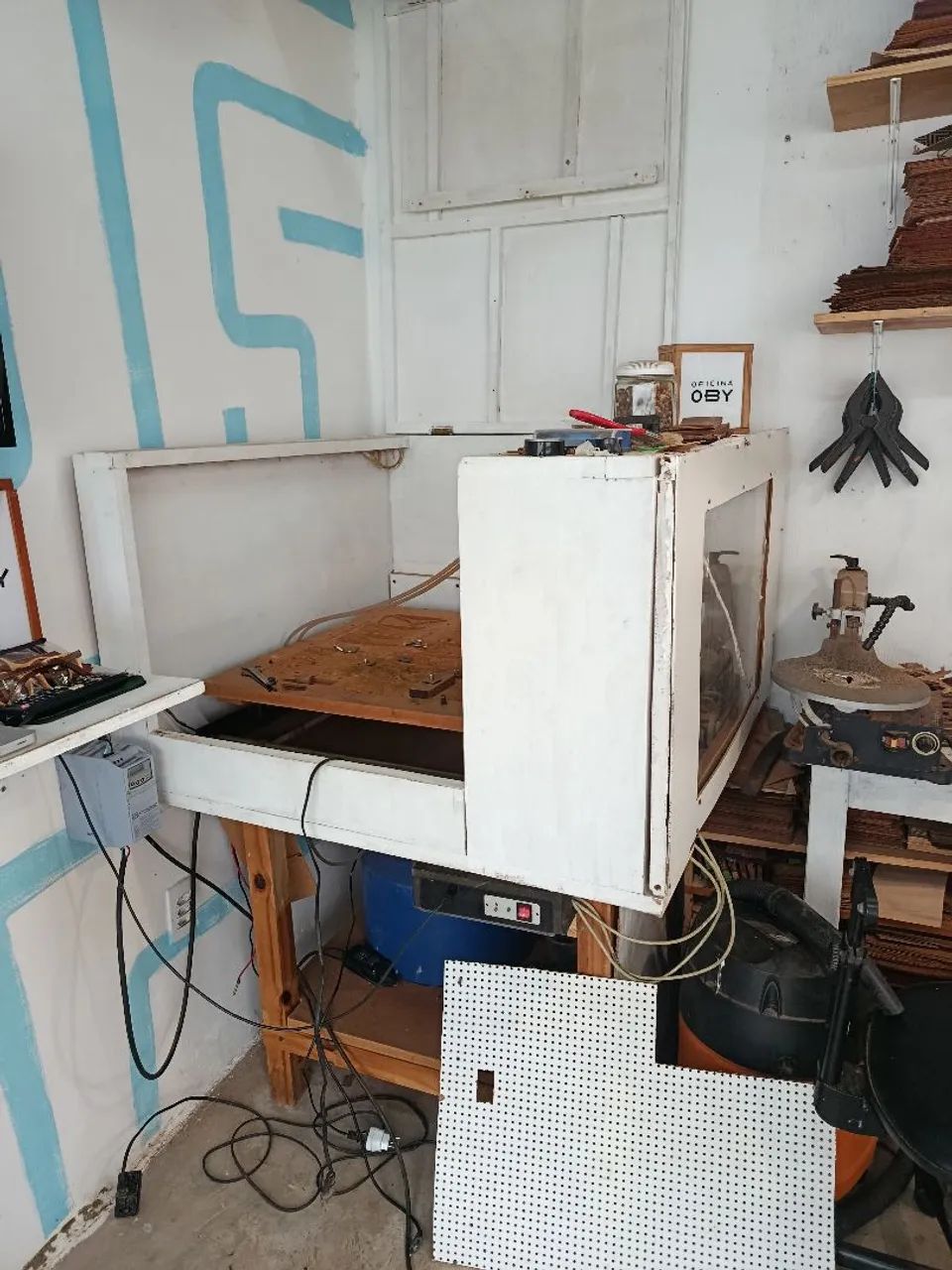 CNC Taguchi 50x50 com Spindle Azanelli de 1,1 cv ref água e inversor weg cfw300 - Foto 2