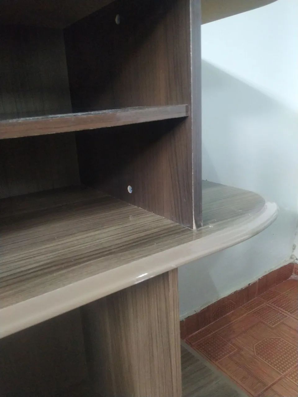 Rack/aparador marrom de MDF - Foto 5