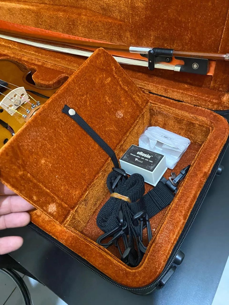 Violino Eagle 4/4 441 pouco uso.  - Foto 4