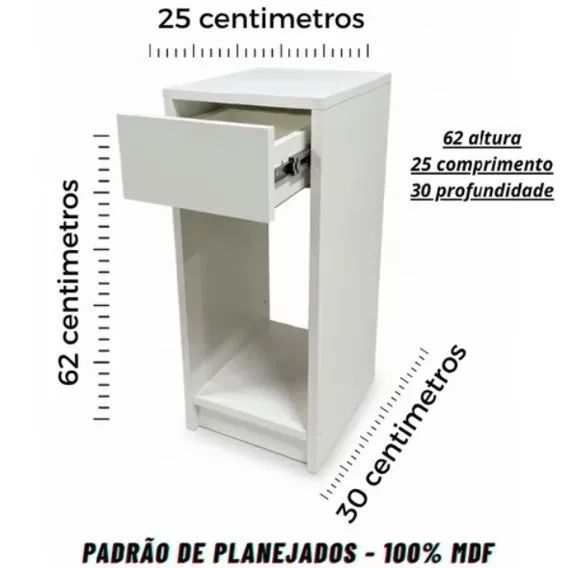 Cabeceira de Cama com Gaveta - Foto 4